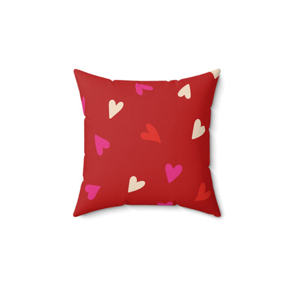 Cupid’s Confetti Throw Pillow