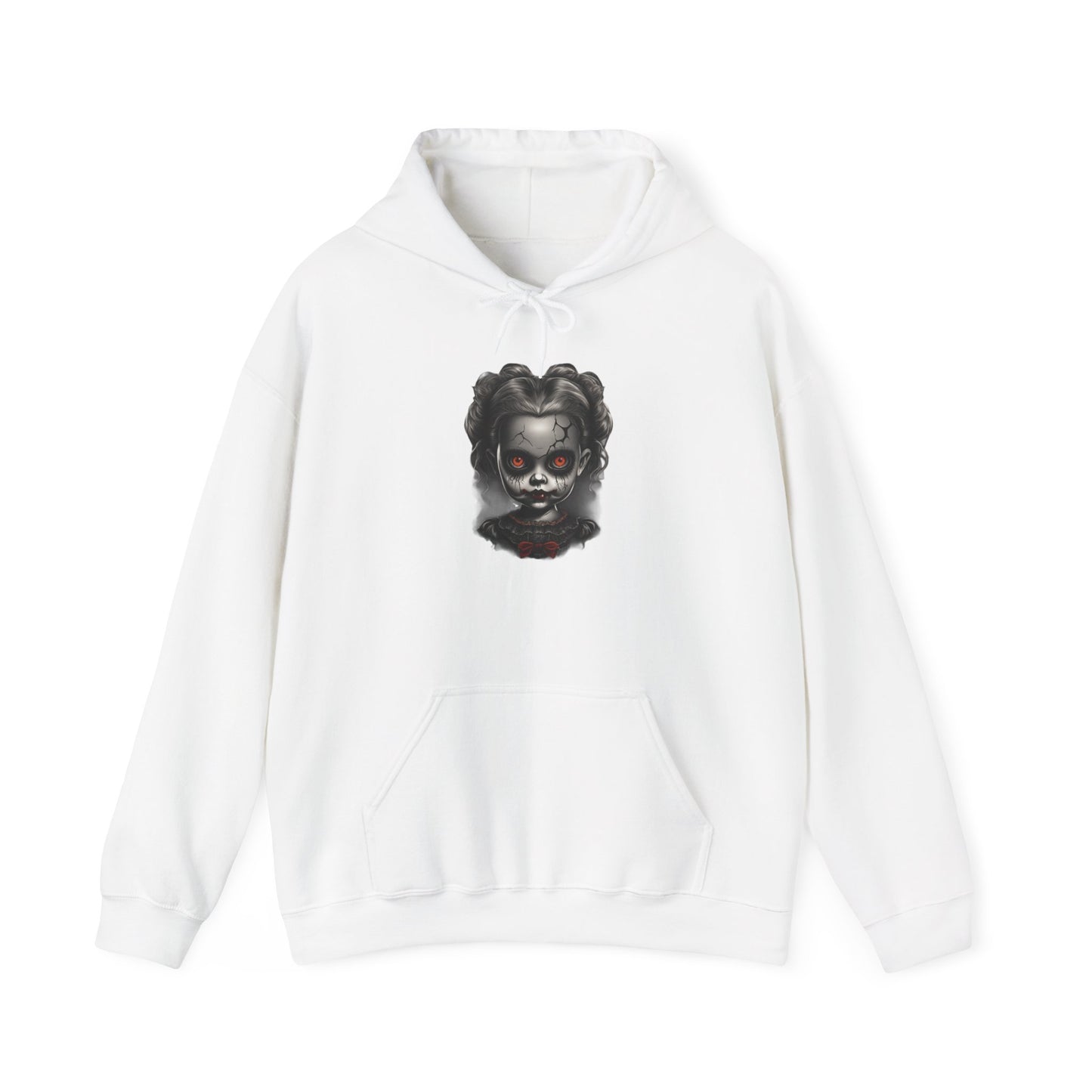 Creepy Doll 2 Heavy Blend™ Hooded Sweatshirt