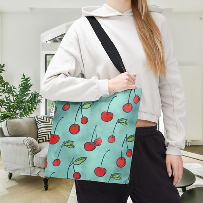 Cherry Jubilee Canvas Tote Bag