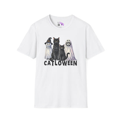 Catloween Adult T-shirt
