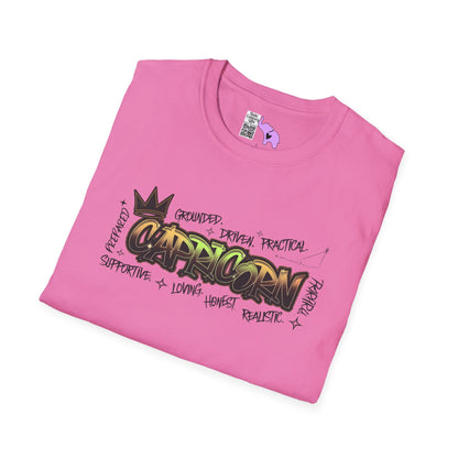 Capricorn Street Art Adult T-shirt