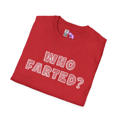 ""Who Farted? Adult T-shirt
