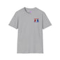 Freedom Isn't Free Saluting Soldier w/Wings Adult T-shirt