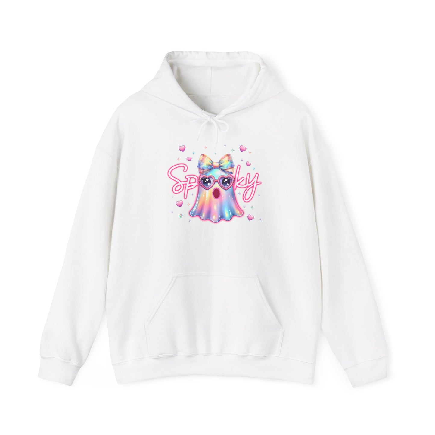 Spooky Pastel Ghost Heavy Blend™ Hooded Sweatshirt