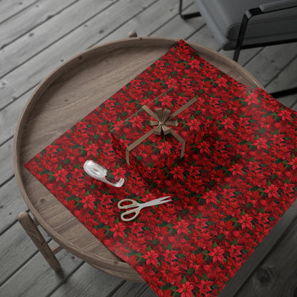 Crimson Noel Wrapping Paper
