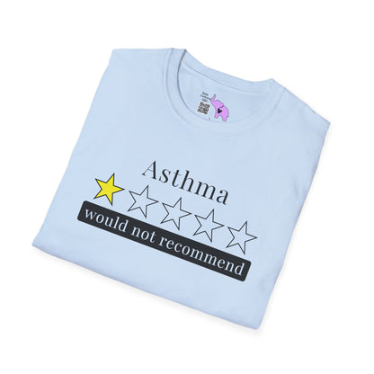 Asthma 1 Star Would Not Recommend Adult T-shirt