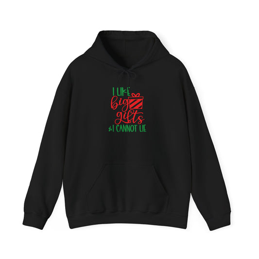 I Like Big Gifts & I Cannot Lie Heavy Blend™ Hooded Sweatshirt
