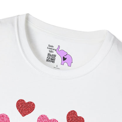 Stitch in Love Adult T-shirt