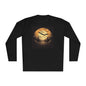 Creepy Bats Over Moon 1 Adult Long Sleeve Tee