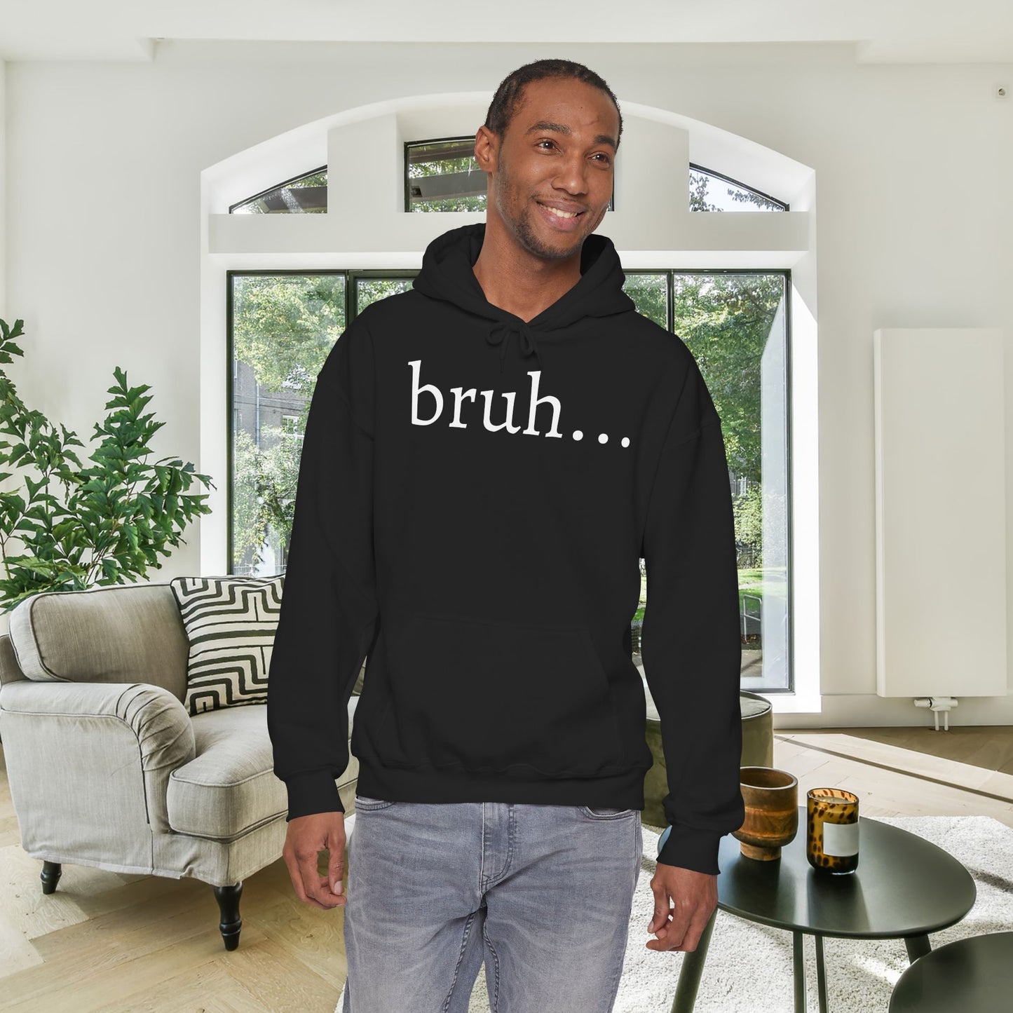 bruh... Heavy Blend™ Hooded Sweatshirt