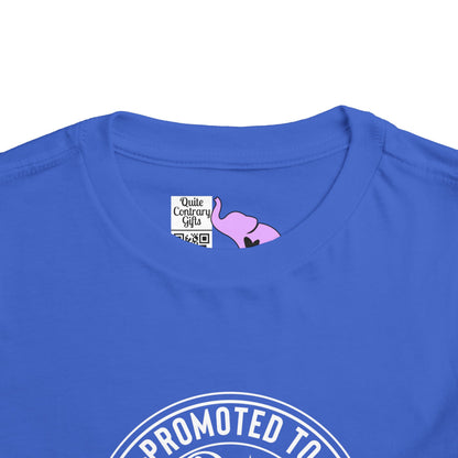 Promoted to Big Brother Again (Circle) Toddler Tee