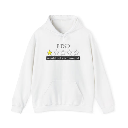 PTSD 1 Star Would Not Recommend Heavy Blend™ Hooded Sweatshirt