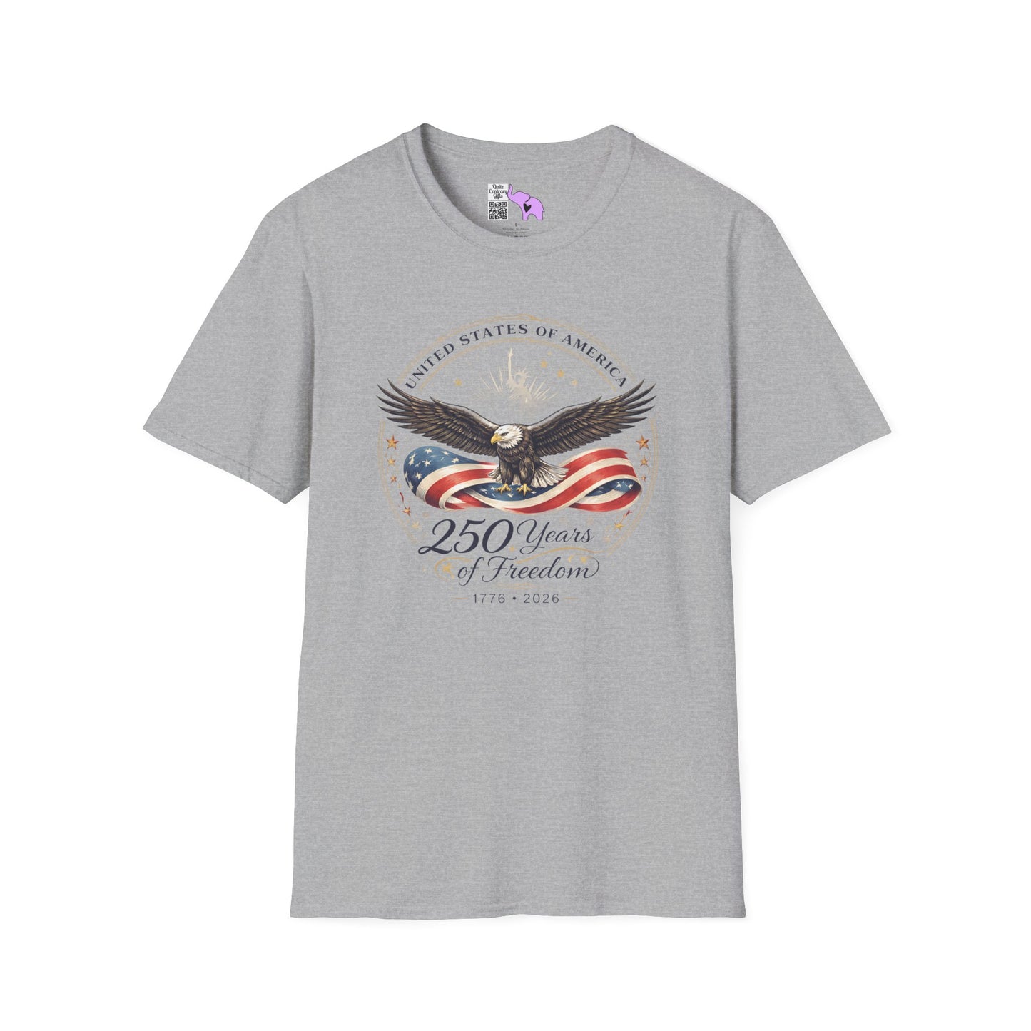 United States of America 250 Years of Freedom 1776-2026 Adult T-shirt