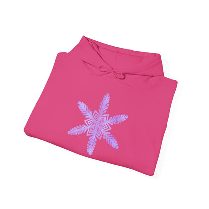 Large Snowflake 2 Adult Heavy Blend™ Hoodie