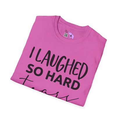 I Laughed So Hard Tears Ran Down My Legs Adult T-shirt