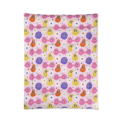 Whimsical Smiley Faces Comforter