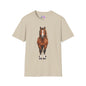 ""Front to Back Horse Lover Adult T-shirt