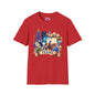 Texas Cowboy & Bluebonnets Adult T-shirt