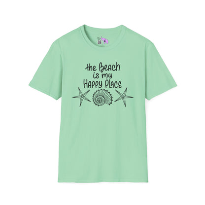The Beach Is My Happy Place (2) Adult T-shirt