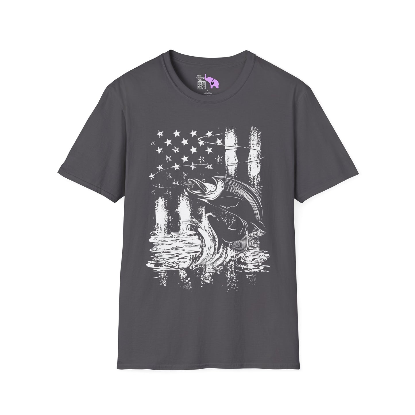 Fishin' & Freedom Adult Tshirt