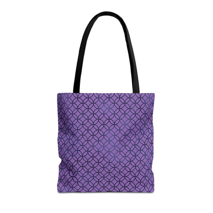 Amethyst Interlock Canvas Tote Bag