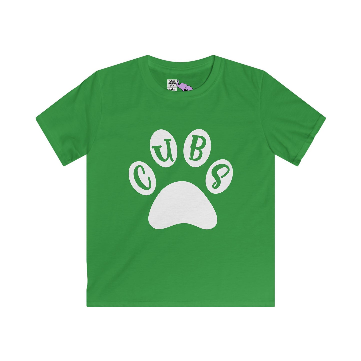 Brenham Cub Tracks Youth Softstyle Tee