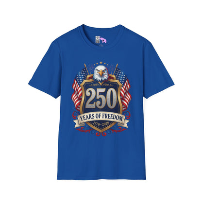 250 Years of Freedom Adult T-shirt