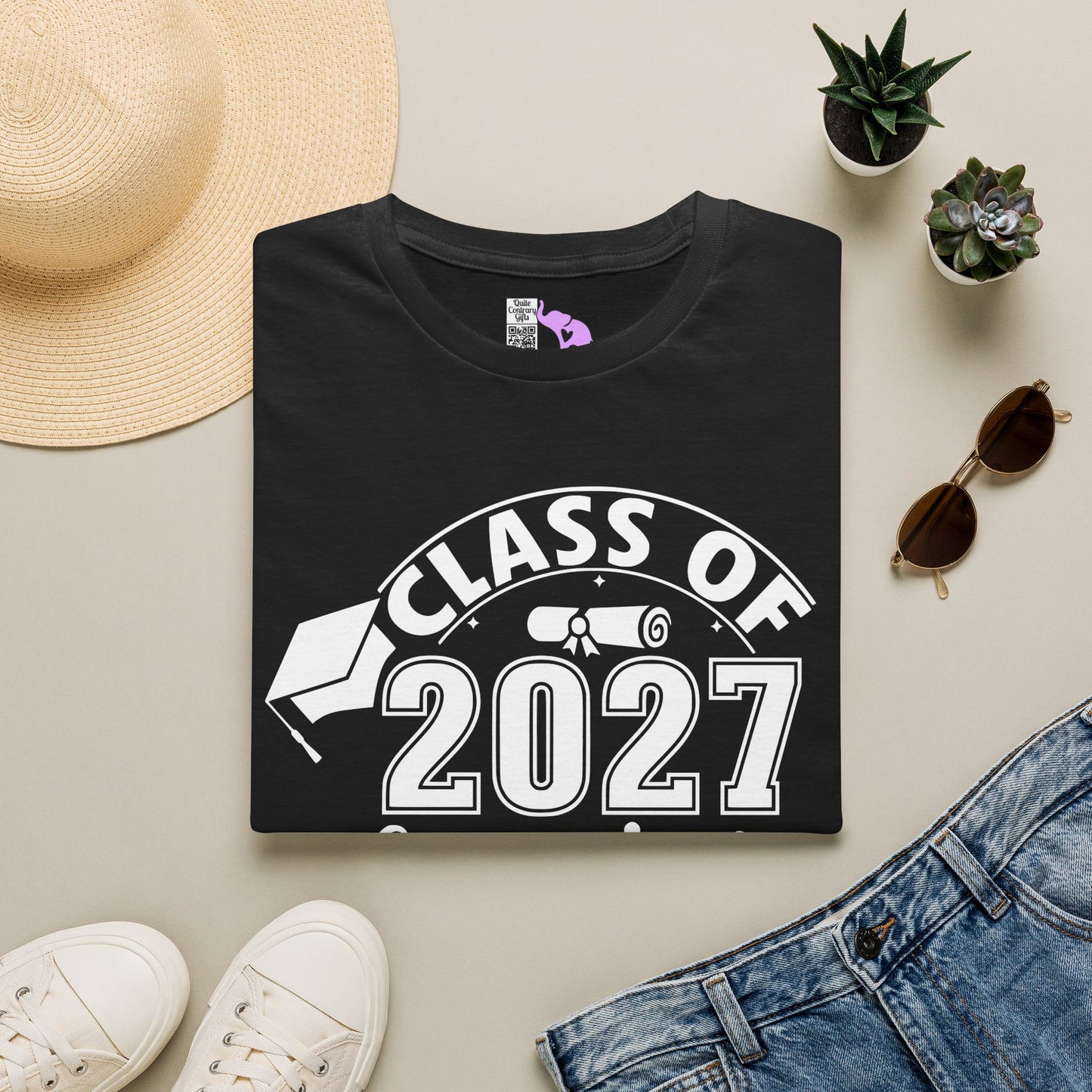 Class of 2027 Senior (Arch) Adult T-shirt