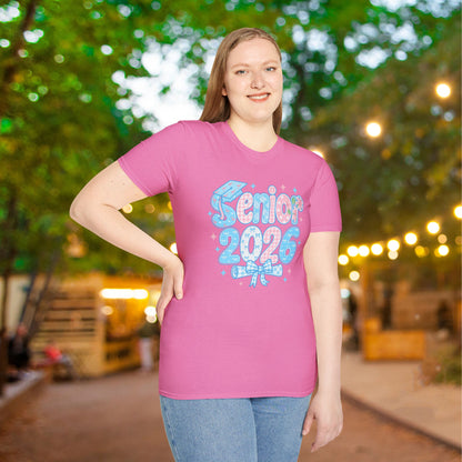 Preppy Senior 2026 Adult T-shirt