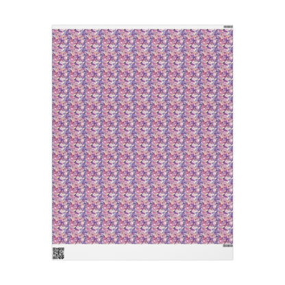 Ethereal Bloomscape Wrapping Paper
