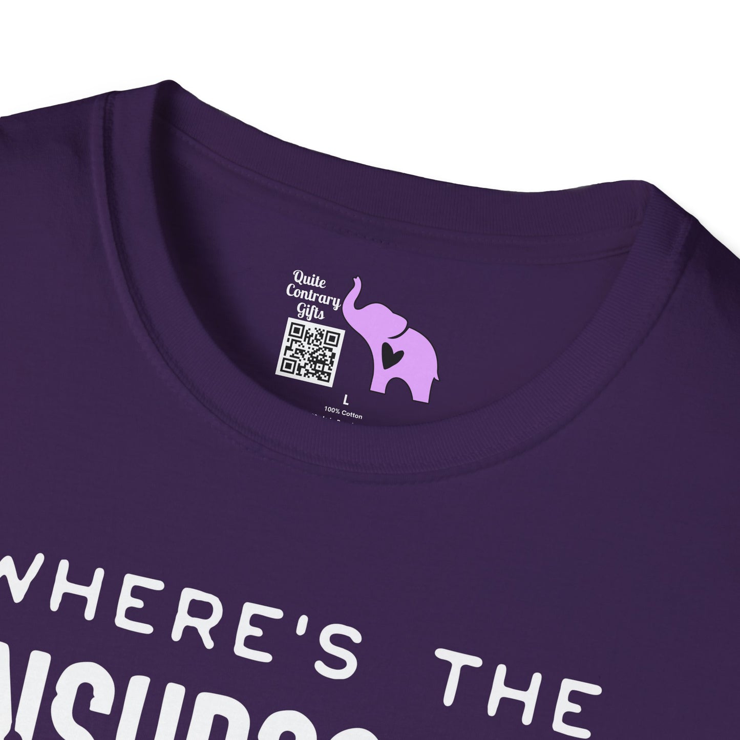 What's The Unsubscribe Button On Adulthood Adult T-shirt