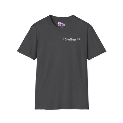 ""Try Jesus Not Me 1 Corinthians 15:10 Adult T-shirt