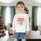 Candy Cane Cutie Toddler Long Sleeve Tee
