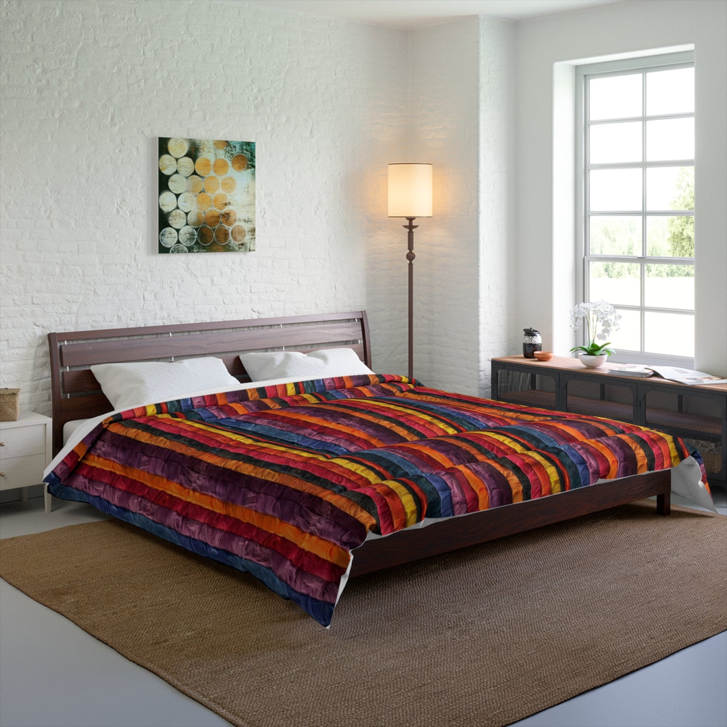 Vertical Vibes Comforter