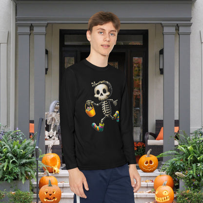 Bonesy Boo Youth Long Sleeve Tee
