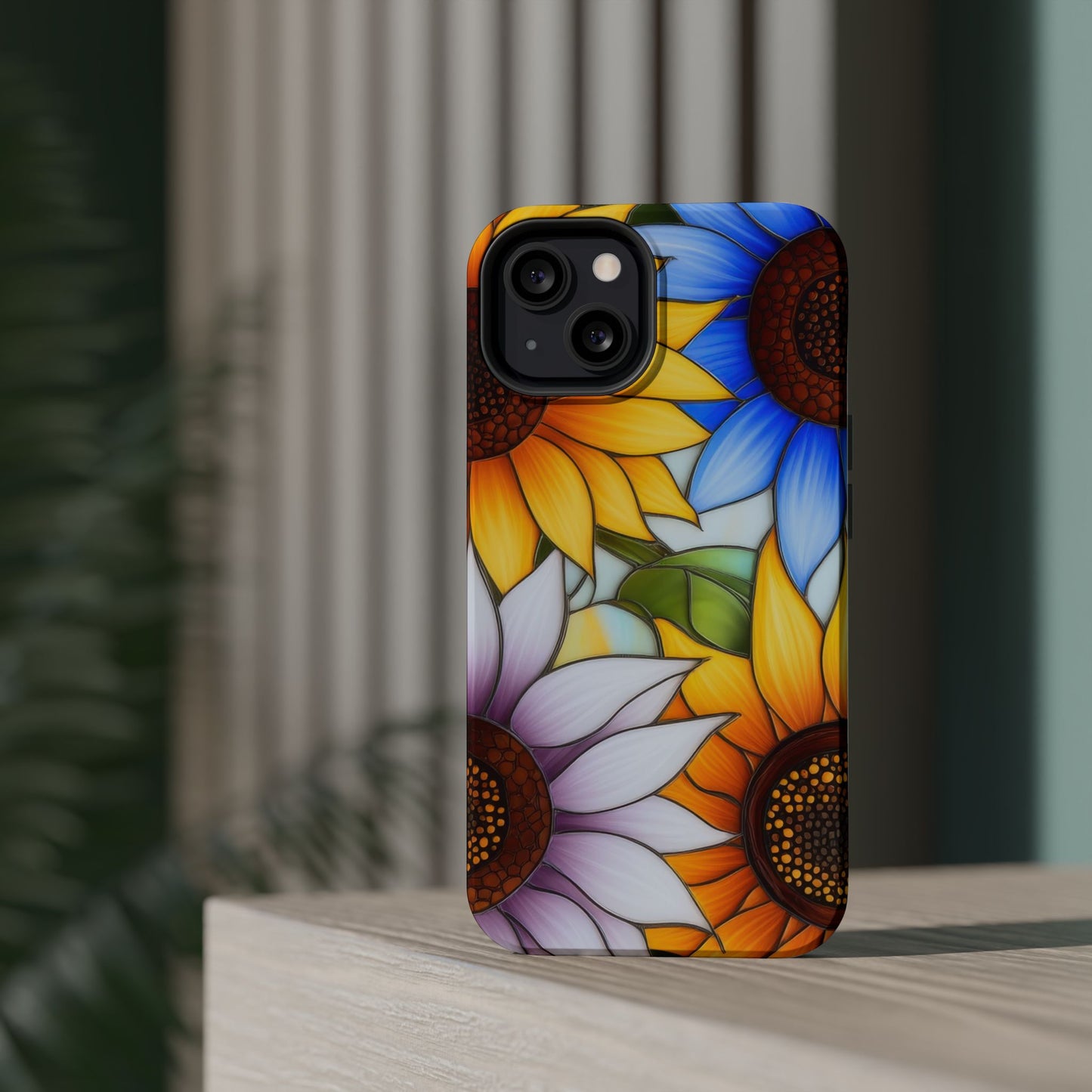 Colorful Sunflowers MagSafe® Compatible Tough Case for iPhone