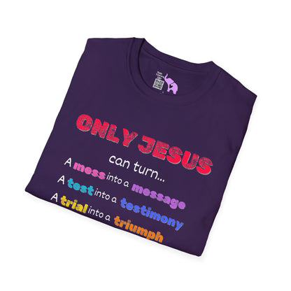 Only Jesus Adult T-shirt