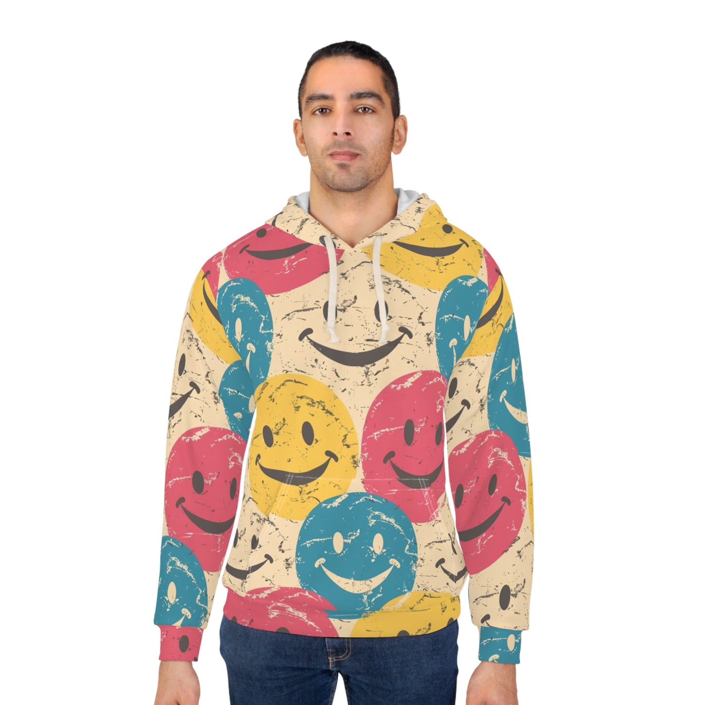 Color Me Happy Unisex Pullover Hoodie
