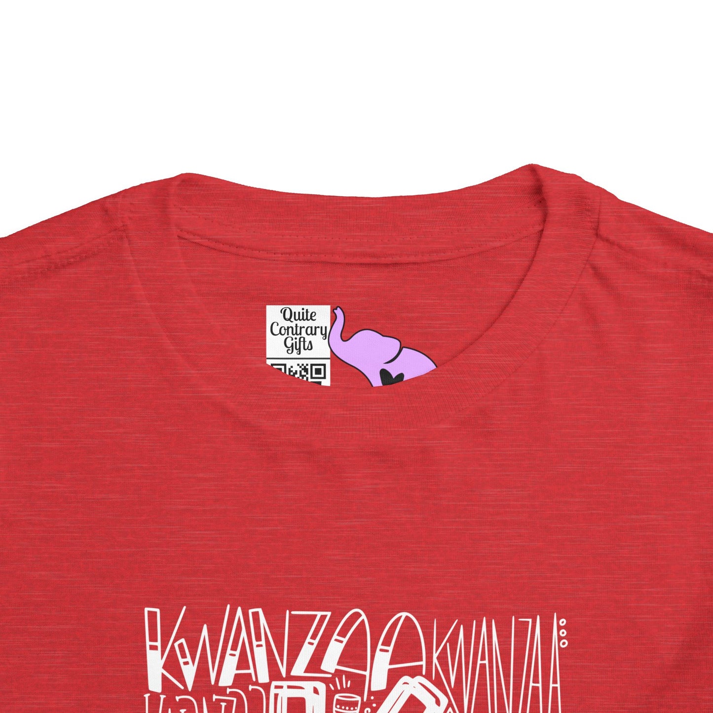 Kwanzaa Wordcloud Toddler Tee