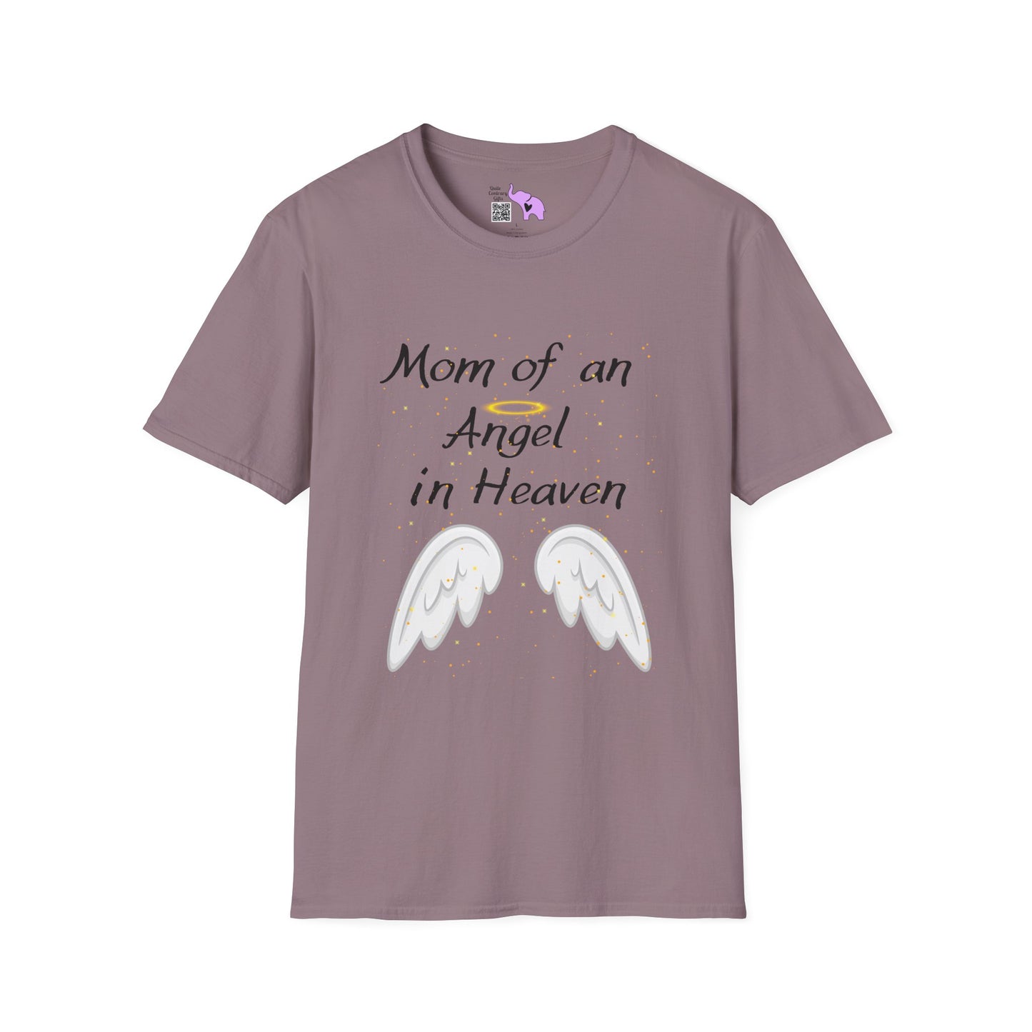 Mom of an Angel in Heaven Adult T-shirt