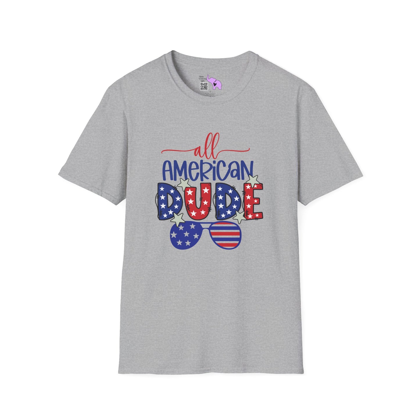 All-American Dude Adult T-shirt