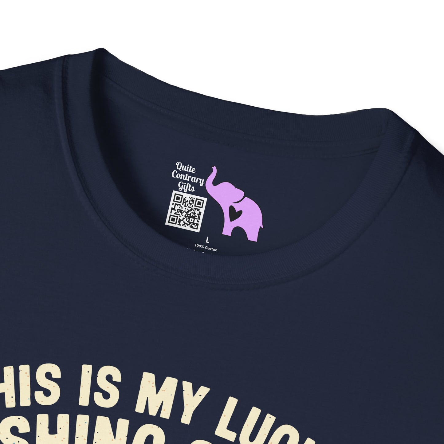 This Is My Lucky Fishing Shirt Adult T-shirt