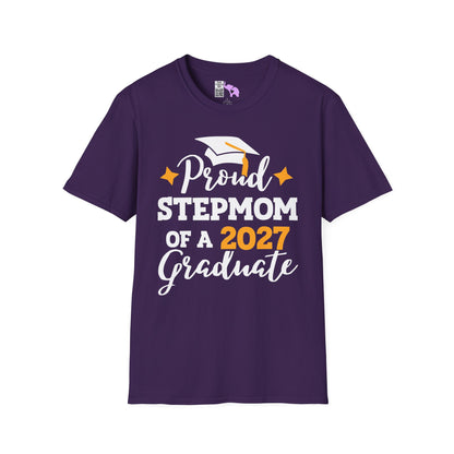 Proud Stepmom of a 2027 Graduate Adult T-shirt