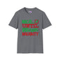 Nice Until Proven Naughty 2 Adult T-shirt