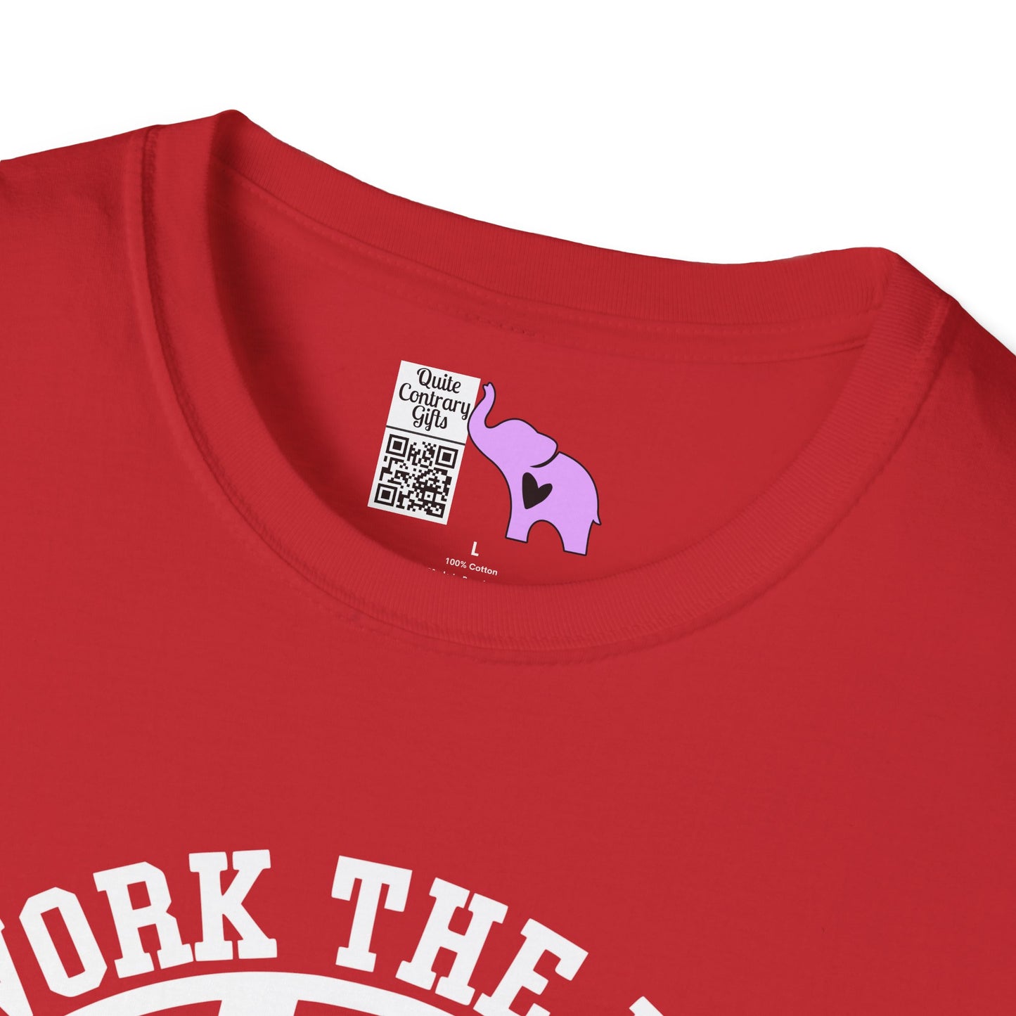 I Work The Pole So She Doesnt Have To Adult T-shirt