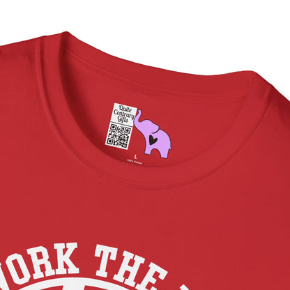 I Work The Pole So She Doesnt Have To Adult T-shirt