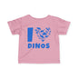 ""I Love Dinosaurs Infant Soft T-Shirt