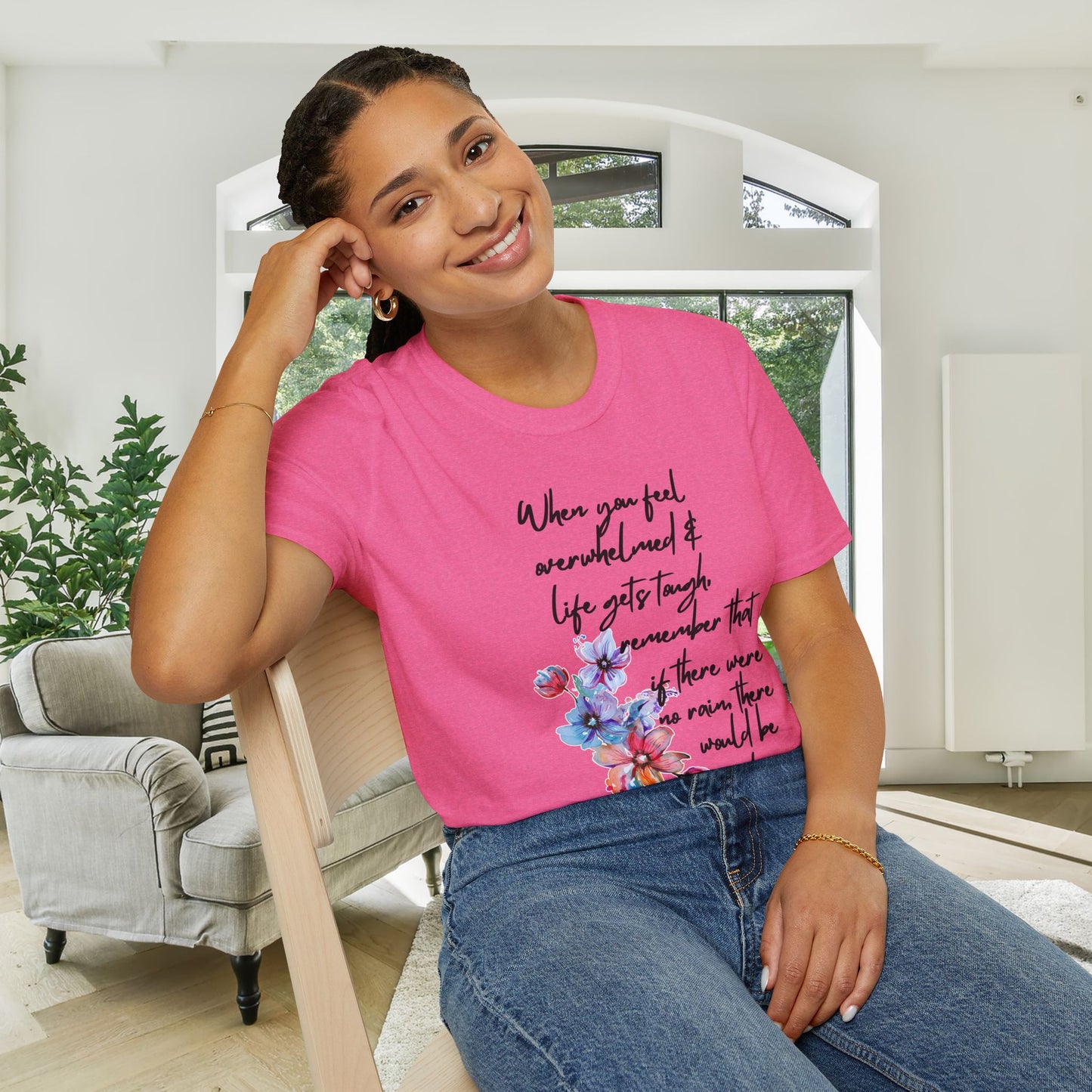 When You Feel Overwhelmed... Adult T-shirt
