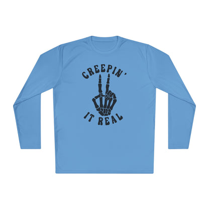 Creepin' It Real Adult Long Sleeve Tee