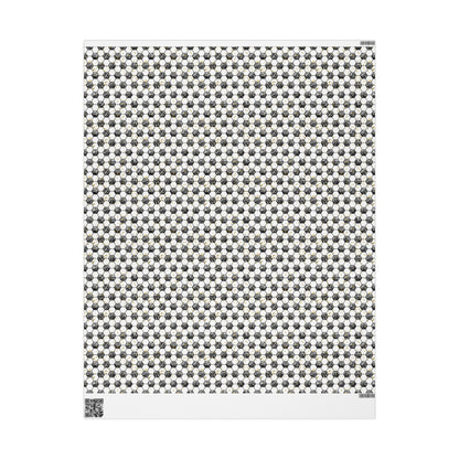 Soccer Gold Rush Wrapping Paper